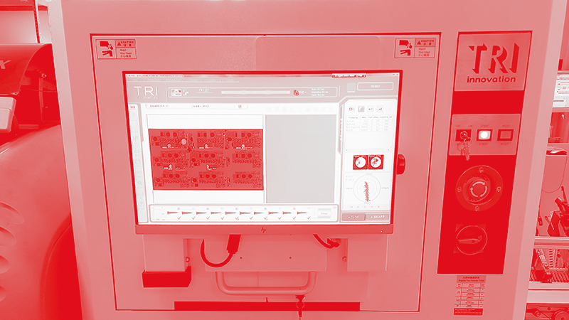 Lehim macununun 3D denetimi (3D SPI)